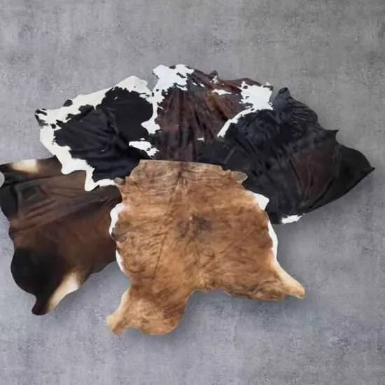 natural cowhide rug